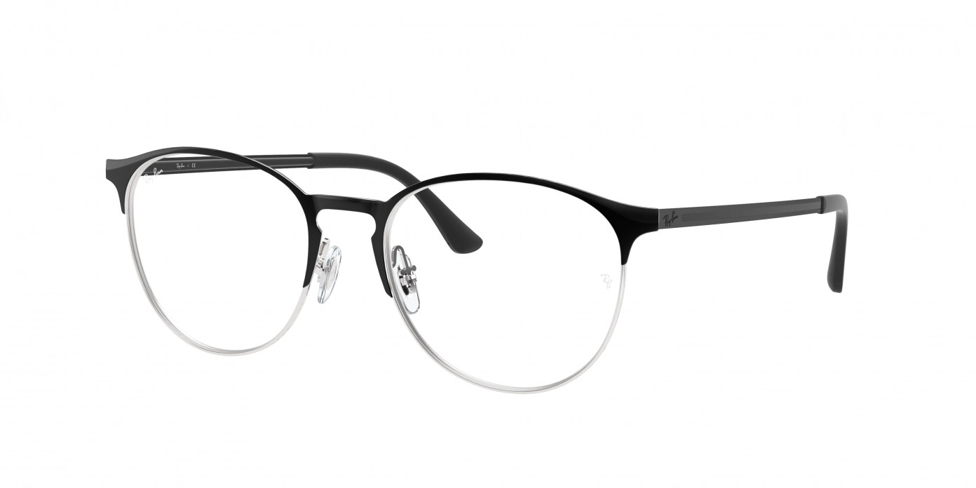 Ray-ban  RX6375 2861 Black On Silver