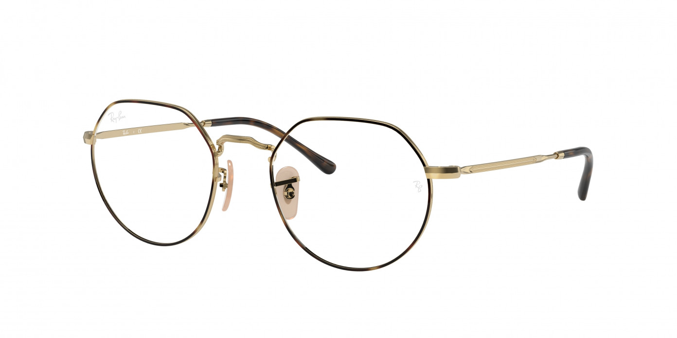Ray-ban Jack RX6465 2945 Havana On Gold