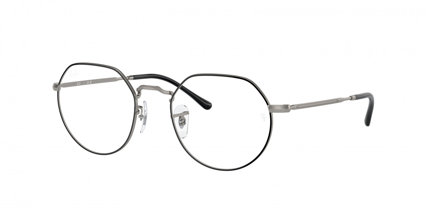 Ray-ban Jack RX6465 3179 Black On Gunmetal