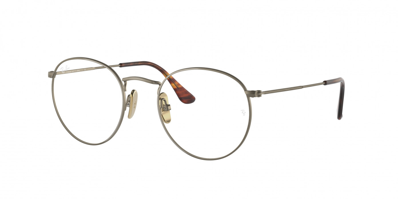Ray-ban Round RX8247V 1222 Antique Gold