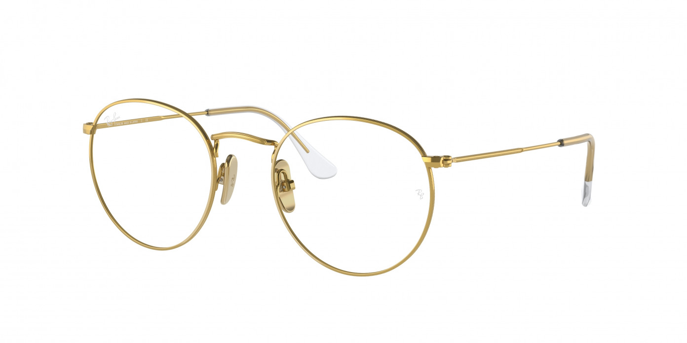 Ray-ban Round RX8247V 1225 Gold