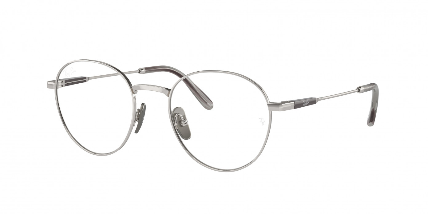 Ray-ban David Titanium RX8782 1002 Silver