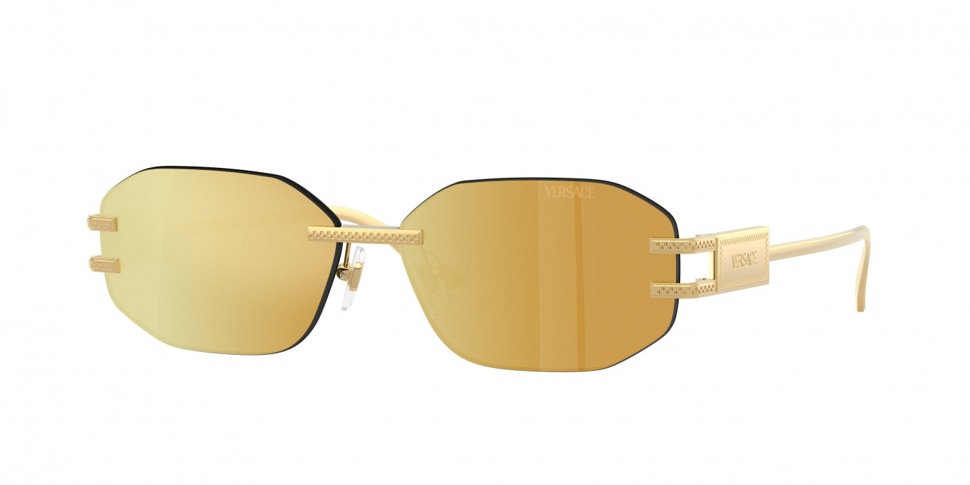 Versace  VE2274 10027P Gold (Brown Mirror Gold)