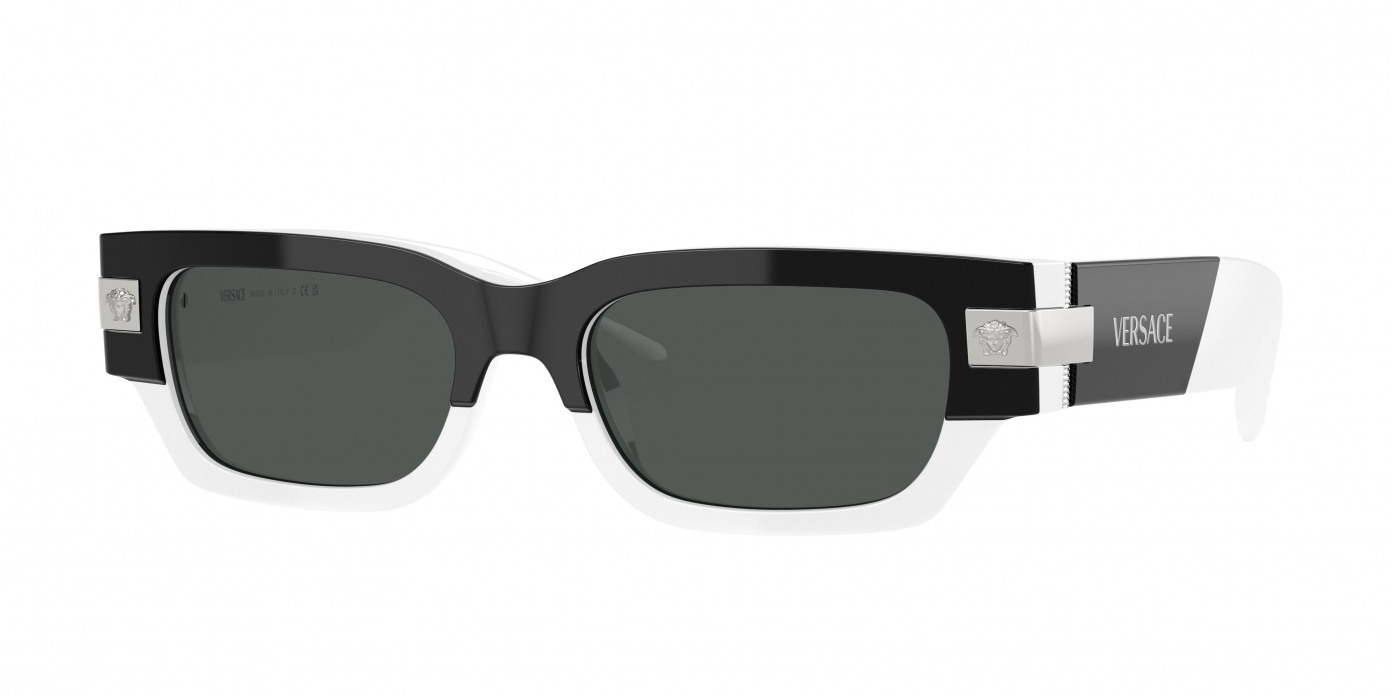 Versace  VE4465 545987 Top Black/white (Dark Grey)