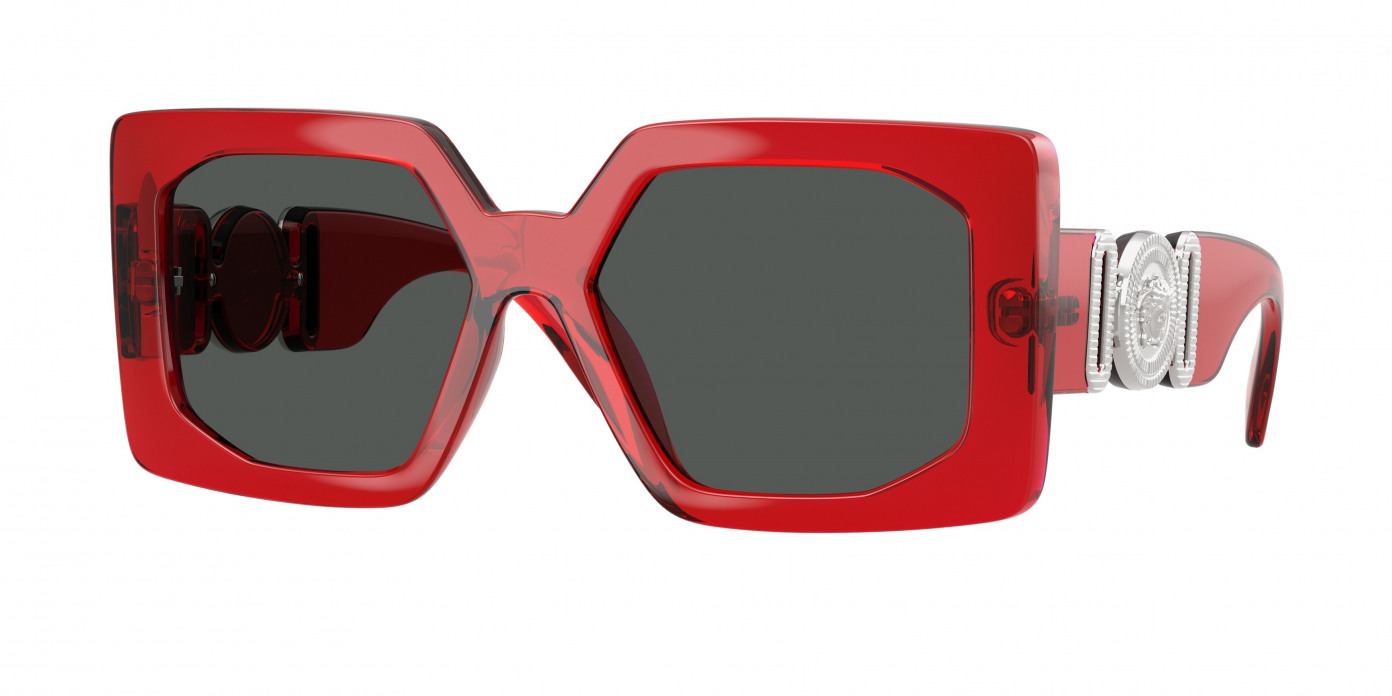 Versace  VE4478U 550087 Red Transparent (Dark Grey)