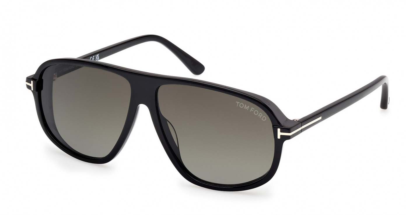 Tom Ford Guillaume FT1208 01B Shiny Black