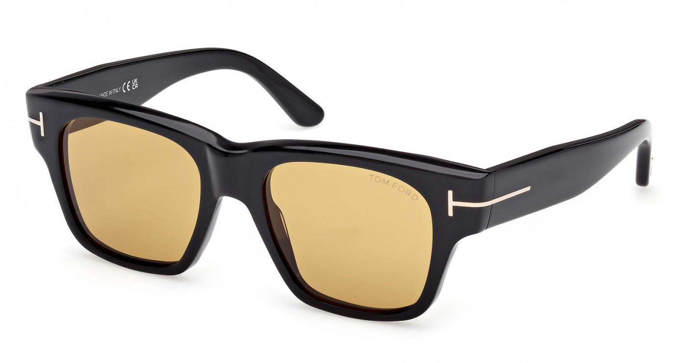 Tom Ford  FT1280 01E Shiny Black