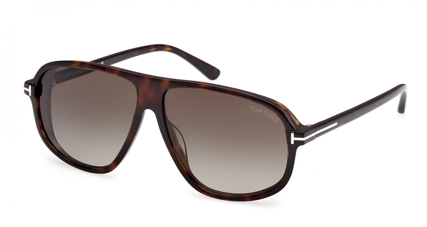 Tom Ford Guillaume FT1208 52K Dark Havana