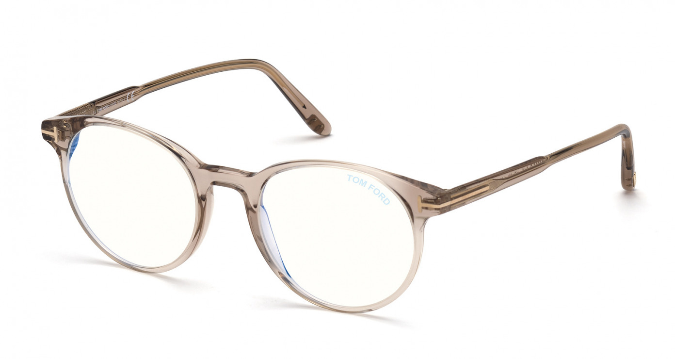 Tom Ford   FT5695-B 045 Shiny Light Brown