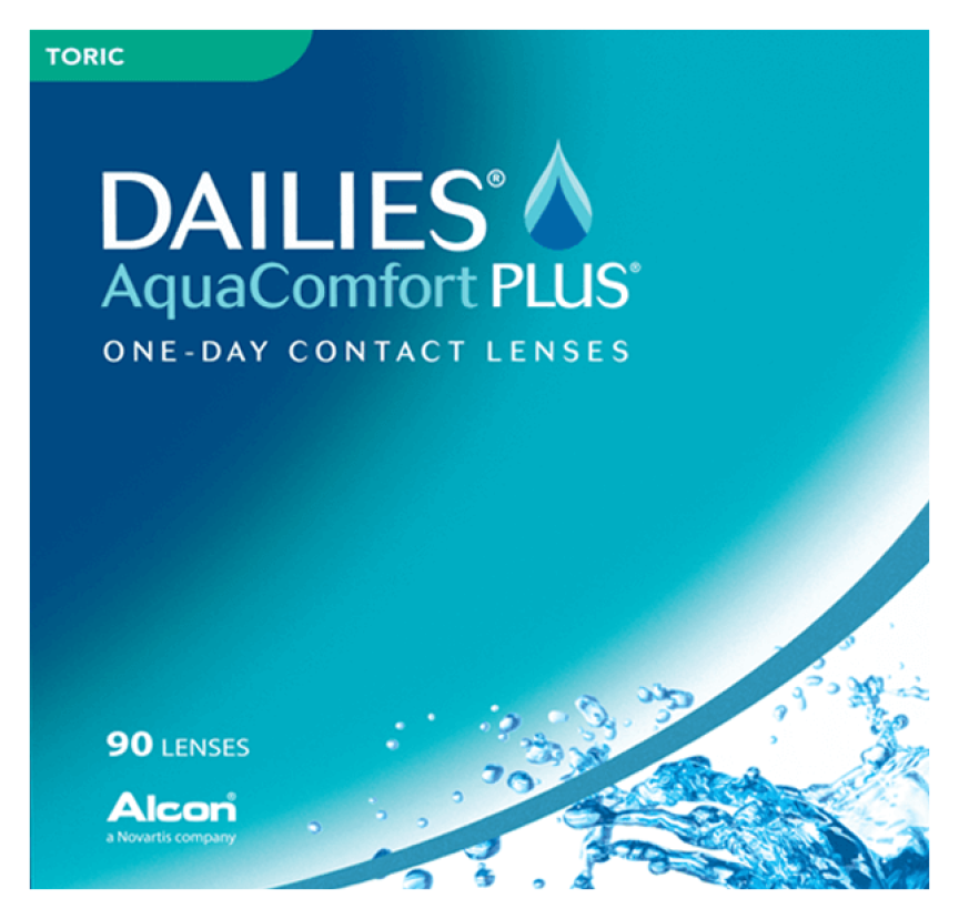 Dailies® Aquacomfort Plus® Toric 90 Pack