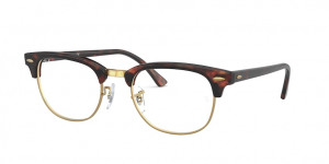 Transparent clubmaster cheap