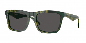 Burberry  BE4434 412587 Check Green (Dark Grey)