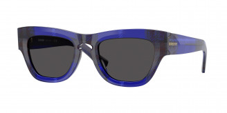 Burberry  BE4440U 411487 Check Blue (Dark Grey)