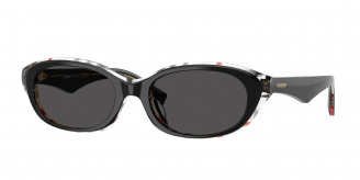 Burberry  BE4447D 412187 Top Black Vintage Check (Dark Grey)