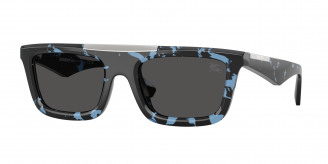 Burberry  BE4451U 411187 Blue Havana (Dark Grey)