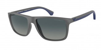Emporio Armani  EA4033 50604U Matte Grey Polarized (Gradient Blue Polarized)