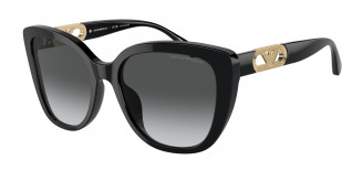 Emporio Armani EA4214U 50178G Shiny Black Polarized (Polar Grey Gradient)