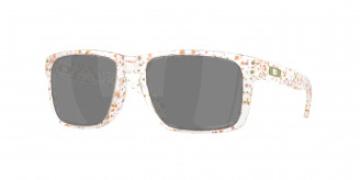 Oakley Holbrook OO9102 9102AG Clear Terrazzo Polarized (Prizm Black Polarized)