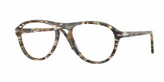 Persol Lynn PO3371V 1221 Amber Brown/pirate Black