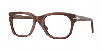 Persol  PO3372V 1223 Striped Burgundy