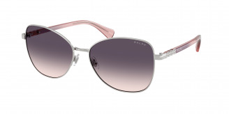 Ralph By Ralph Lauren  RA4147 900136 Shiny Silver (Lilac Pink Gradient)