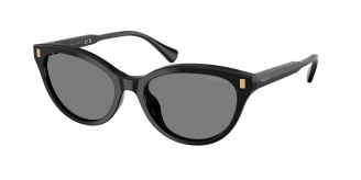 Ralph By Ralph Lauren  RA5326U 500187 Shiny Black (Light Grey)