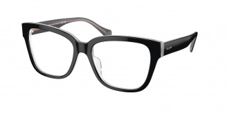 Ralph By Ralph Lauren  RA7162U 6066 Shiny Black On Opal Grey