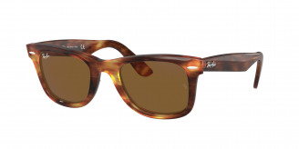 Ray-ban Wayfarer RB2140 954 Striped Havana (Brown)