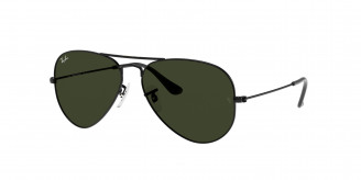 Ray-ban Aviator Large Metal RB3025 L2823 Black (Green Classic G-15)