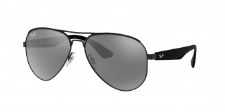 Ray-ban  RB3523 006/6G Black (Grey Mirror Silver)
