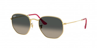Ray-ban Hexagonal RB3548N 001/71 Arista Gold (Grey Gradient)