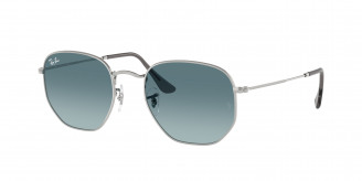 Ray-ban Hexagonal RB3548N 003/3M Silver (Blue Gradient Grey)
