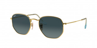 Ray-ban Hexagonal RB3548N 91233M Arista Gold (Blue)