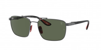Ray-ban Ferrari  RB3715M F00171 Gunmetal (Dark Green)