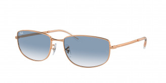 Ray-ban  RB3732 92023F Rose Gold (Clear & Blue)