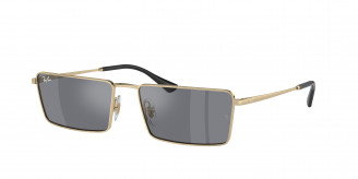 Ray-ban Emy RB3741 92136V Gold (Dark Grey Flash Silver)