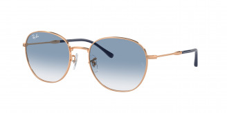 Ray-ban  RB3809 92623F Rose Gold (Clear/Blue)