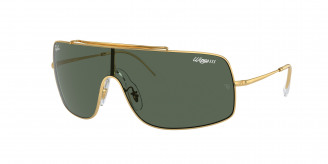 Ray-ban Wings Iii RB3897 001/71 Arista Gold (Dark Green)