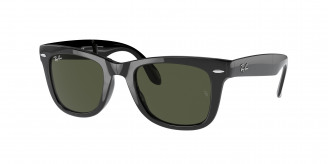Ray-ban Folding Wayfarer RB4105 601 Black (Green Classic G-15)