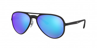Ray-ban  RB4320CH 601SA1 Black Polarized (Blue)