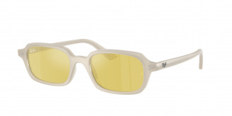 Ray-ban Zuri RB4455 68086D Cloudy Warm White (Yellow Mirror Flash Gold)