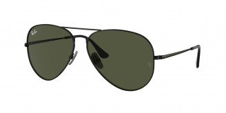 Ray-ban Aviator Titanium RB8089 926731 Black (Green)