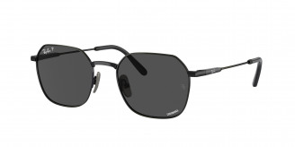 Ray-ban Jim Titanium RB8094 9267K8 Black Polarized (Dark Grey)