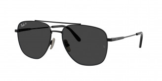 Ray-ban William Titanium RB8097 926748 Black Polarized (Polar Black)