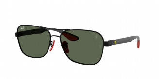 Ray-ban Ferrari  RB8336M F00271 Matte Black (Dark Green)