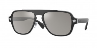 Versace  VE2199 10006G Black (Light Grey Mirror Silver)