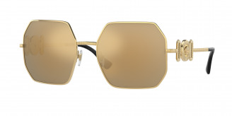 Versace  VE2248 10027P Gold (Brown Mirror Gold)