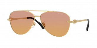 Versace  VE2283 1002EL Gold (Clear Fifty Orange/Dark Pink)