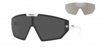 Versace  VE4461 314/87 White (Dark Grey/Mirror Silver)