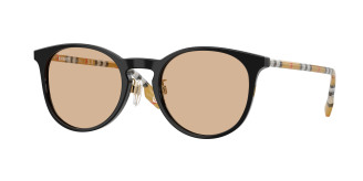 Burberry  BE4380D 385373 Black (Light Brown)